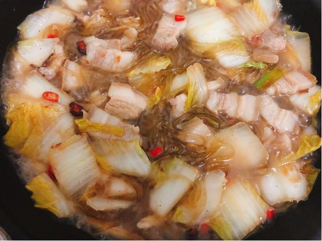 豬肉白菜燉粉條是怎么做的(白菜燉粉條怎么做才好吃不放肉)(5)